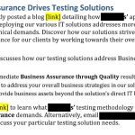 Steven Trustrum Business Assurance Email Blast