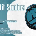 Steven Trustrum Misfit Studios Business Card
