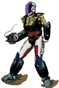 Robotech Third Invid War CVR4 Body Armor