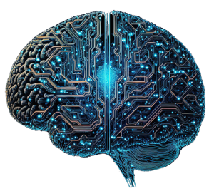 Artificial Intelligence AI brain