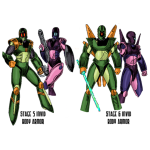 Robotech Third Invid War Invid Body Armor